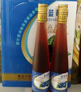 青島中糧 莫高古道 藍(lán)莓酒 4.5度 375ml*6/箱